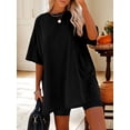 thumbnail image 1 of Womens Oversized T Shirts Loose Fit Crewneck Short Sleeve Tee Summer Tops for Women, 1 of 6