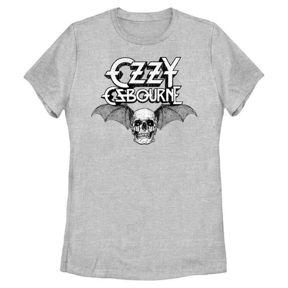 Womens Ozzy Osbourne Skull Logo T Shirt