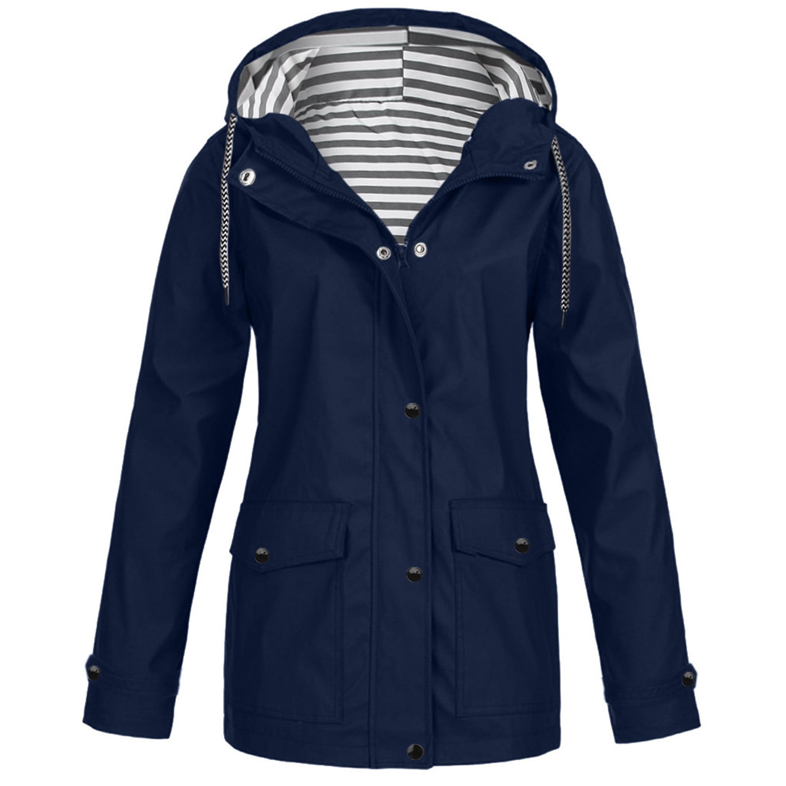Packable lined rain jacket 2025