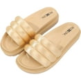 thumbnail image 1 of Womens Padded Strap Slide Sandals; Stylish Open Toe Sandals in 4 Fashionable Colors, 1 of 5