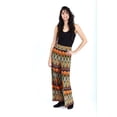 thumbnail image 1 of Womens Paisley Wide Leg Printed Palazzo Pants, 1 of 4