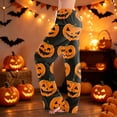 thumbnail image 1 of Womens Pajama Pants Halloween Pumpkin Witch Hat Print Stretch Elastic Waist Casual Pjs Bottoms, 1 of 6