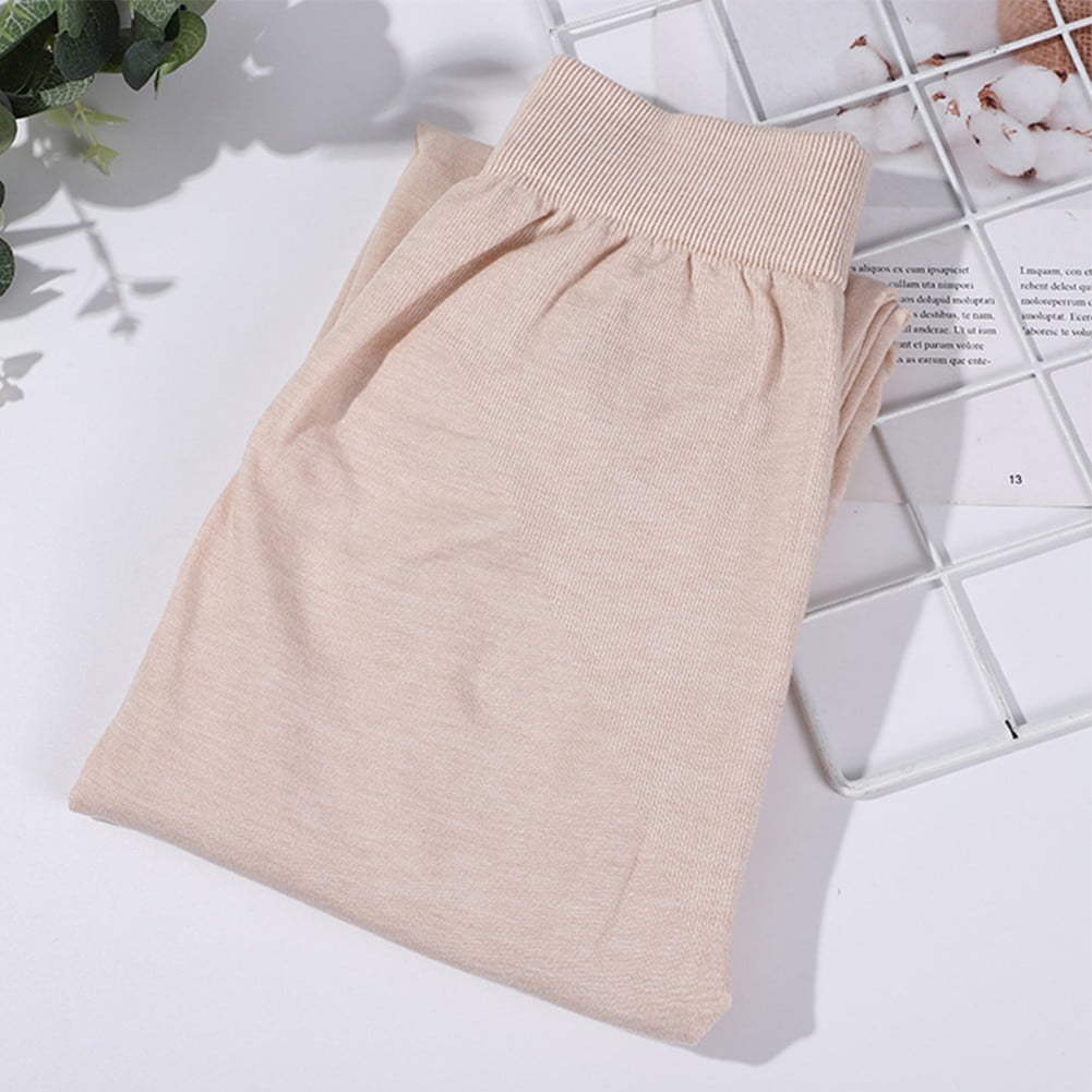Womens Pajama Pants Sleepwear Thermal Leggings Nightwear Soild Color Long Johns