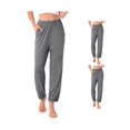 thumbnail image 1 of NOMADIC NOOK Women's Pajama Pants Soft Comfy Pj Pants Lounge Pants for Women's Sleepwear with Pocket Small Black 3 Pack Grey Large, 1 of 6