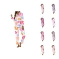 thumbnail image 1 of Womens Pajama Shorts Set – Travel Sleepwear Women's Halloween Themed Printed Long Sleeve Pajama Set Loungewear For Festive Comfort, 1 of 5