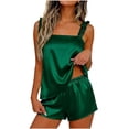 thumbnail image 1 of Womens Pajamas Set 2 Piece Ruffle Pj Soft Tank Top and Shorts Sleepwear Set Bridal Pajama for Women Set, 1 of 8