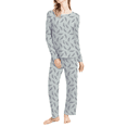 thumbnail image 1 of MLDRA Women’s Pajama Set 2 Piece Lounge Sets Long Sleeve Top and Pants Soft Sleepwear Nightwear Ladies Pjs Fall Winter 2025 Set, 1 of 7