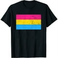 thumbnail image 1 of Womens Pansexual Pride Flag Identity Lgbt Graphic Sweatshirt White Large, 1 of 5