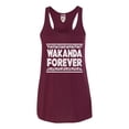 thumbnail image 1 of Womens Panther Forever Flowy Racerback Tank Top T-Shirt, 1 of 1