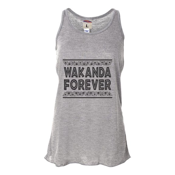 Womens Panther Forever Flowy Racerback Tank Top T-Shirt