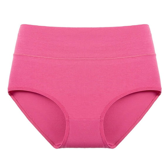 Womens Panties - High Waisted Leak Proof Panties Underwear for Women Leak Proof Overnight Panties Briefs, Panties for Women,Color: RD2 Size: M