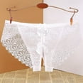 thumbnail image 1 of Womens Panties Low Rise Lace Panties Sexy Mesh Panties Crotchless Panty Breathable Thongs for Women, 1 of 3