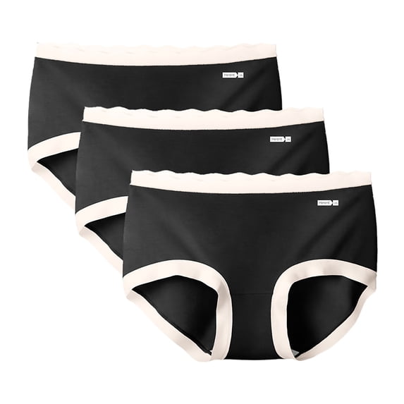 Womens Panties Plus Size Seamless Cotton Underwear, Women's Underwear Made Of All Cotton Breathable Traceless Pinch Underwear Women's Cotton Grade