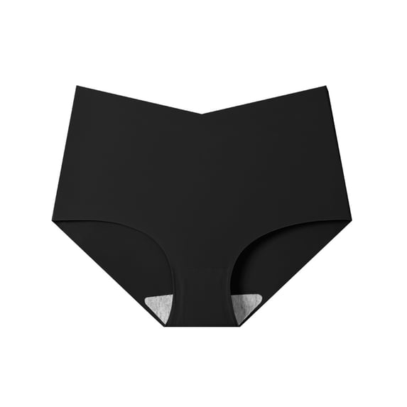 Womens Panties Seamless Ice Silk V Cut Underwear No Show Soft Stretch
