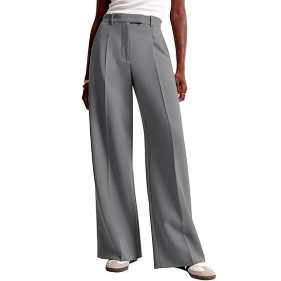 Womens Pants Business Casual Outfits for Women Grey Pants Women Lounge Pants High Waisted Wide Leg Pants Womens Summer Outfits