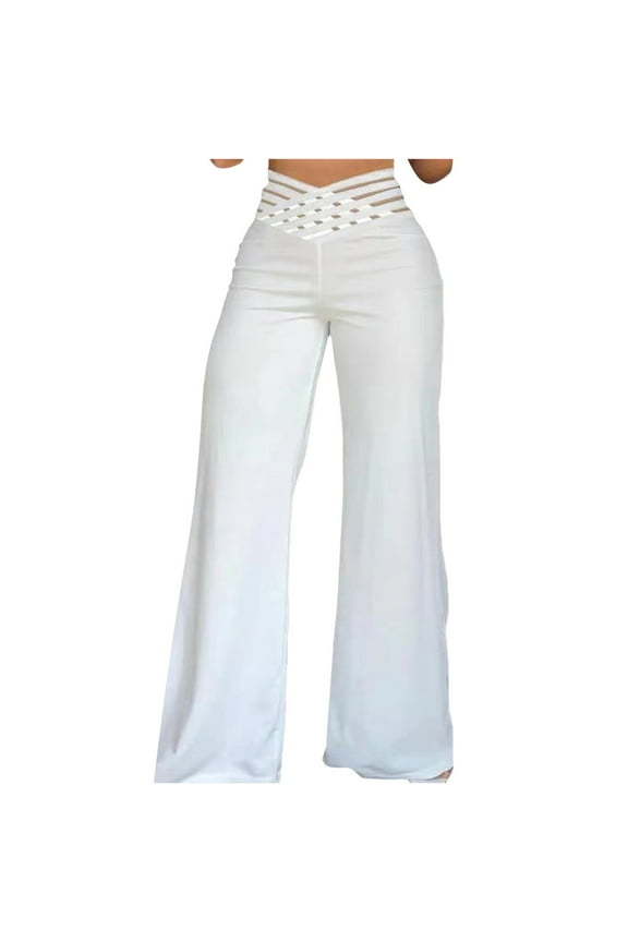 Womens Pants Casual Womens Pants White Pants for Women Comfy Pants High Waist Pants Women with Pockets Womens Capris for Summer