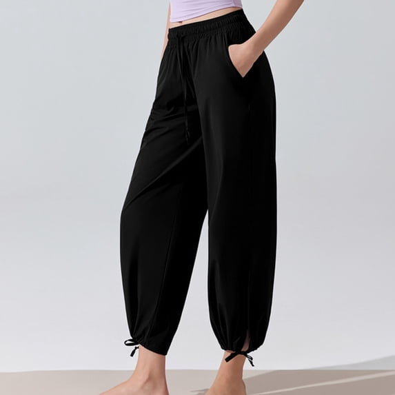 Womens Pants High Waist Jeans Solid Color Pocket Denim Pants Casual Trousers