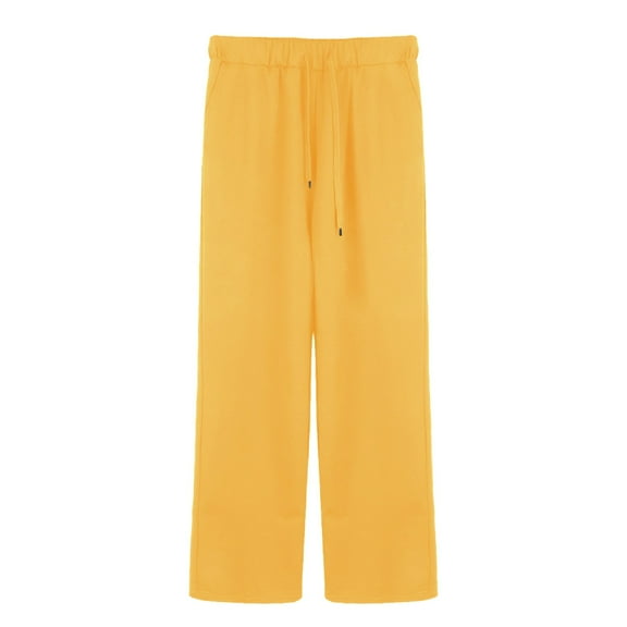 Womens Pants Ladies' Fashionable and Simple Spring and Versatile Drawstring Casual Pants Casual Pants Women