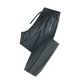 thumbnail image 1 of Womens Pants Solid Color Elastic Waist Drawstring Loose Casual Legging Wide Straight Leg Sweatpants Outwear,Gray,XXXXXL, 1 of 3