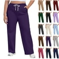 thumbnail image 1 of Womens Pants Wide Leg Tall Long legs Sweatpants Baggy Drawstring Low Rise Lounge Pants Full Joggers with Pockets Pants for Women, 1 of 7