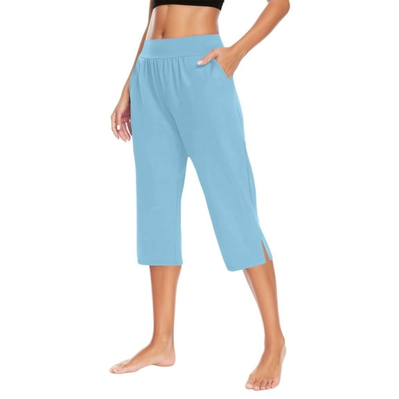 Womens Pants Woman Pants Casual Blue Trousers for Women Women Lounge Pants Wide Leg Trousers Women Summer Pants