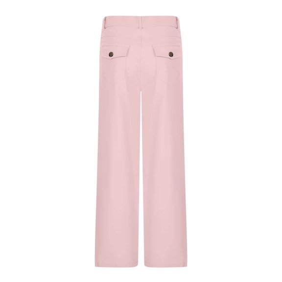 Womens Pants Women Casual Pants Pink Trousers for Womens Comfy Pants Wide Leg Trousers Fall Pants