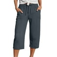 thumbnail image 1 of Womens Pants Womens Casual Pants Grey Baggy Pants Comfy Sweatpants Women Wide Leg Trousers Women Women Summer Pants, 1 of 5