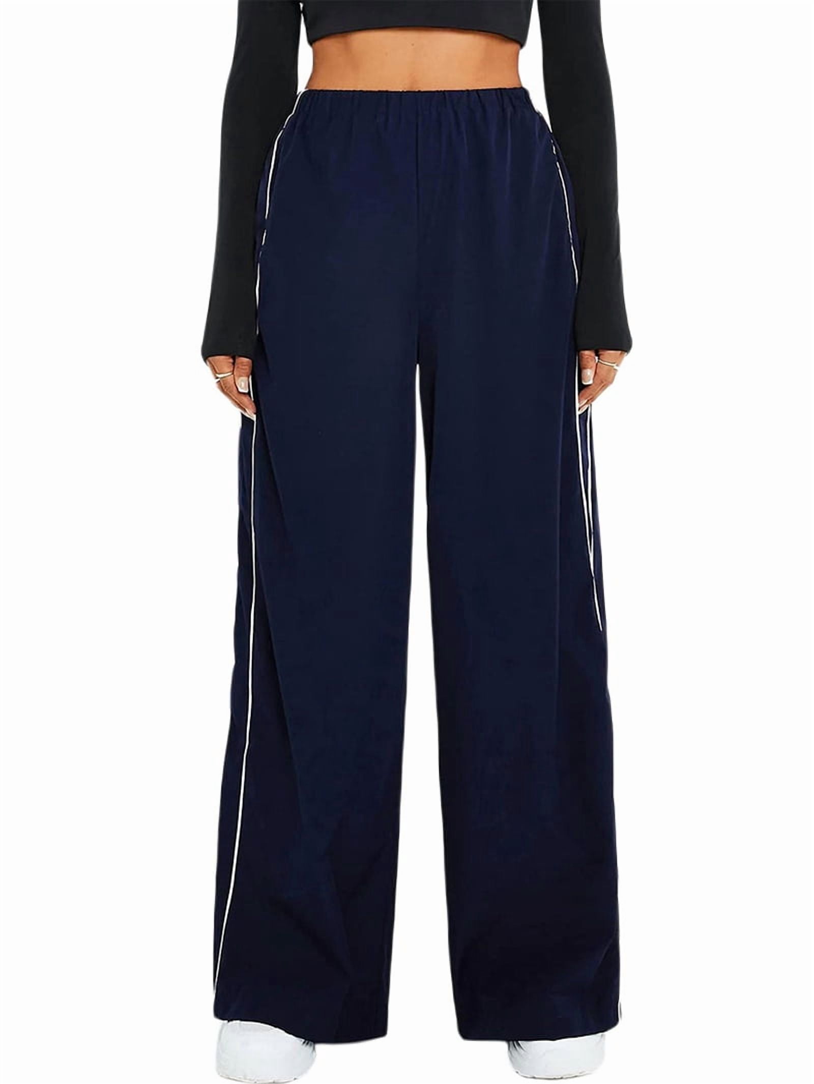 Womens Pants, baggy Pants, Parachute joggers Track Pants