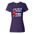 thumbnail image 1 of Womens Patria y Vida Cuba Freedom T-Shirt, 1 of 1