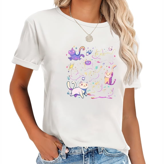Womens Peace Love And Rock And Roll Saying Rocker Motif Round Neck T-Shirt Black Small