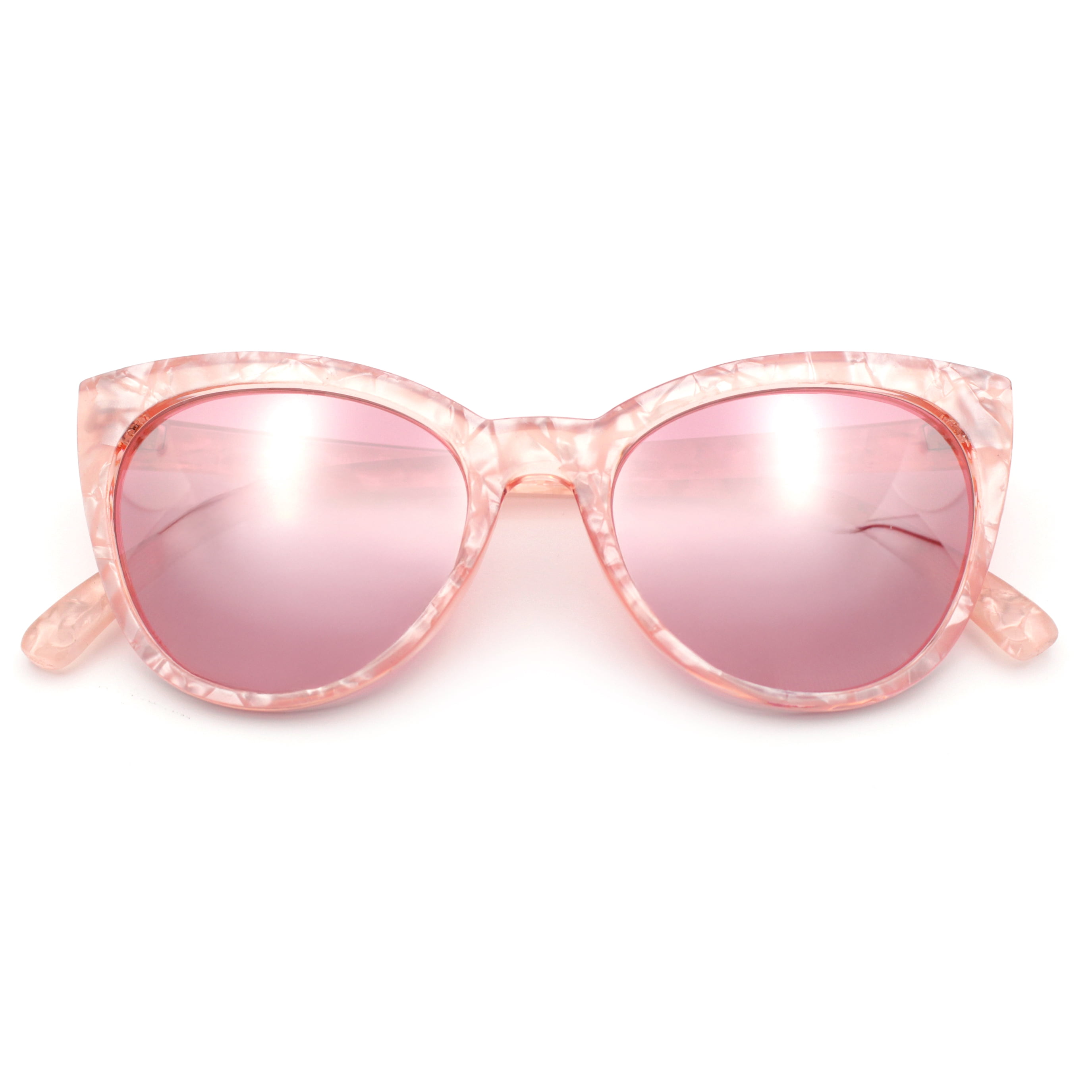 Square Cat Eye Limited-Edition Polarized Sunglasses Pearl Accents The SPARKLE x Square Cat Eye Sunglasses x Available in Five  main image 2