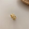 thumbnail image 1 of Womens Pearl Cross Ring Adjustable Gold Plated Copper Vintage Fashion Jewelry Quality Durable Versatile Vintage, 1 of 7