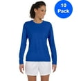 thumbnail image 1 of Womens Performance Long-Sleeve T-Shirt 10 Pack, 1 of 2
