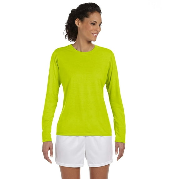 Womens Performance Long-Sleeve T-Shirt 10 Pack