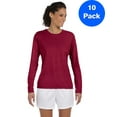 thumbnail image 1 of Womens Performance Long-Sleeve T-Shirt 10 Pack, 1 of 2
