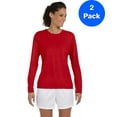 thumbnail image 1 of Womens Performance Long-Sleeve T-Shirt 2 Pack, 1 of 2