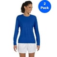 thumbnail image 1 of Womens Performance Long-Sleeve T-Shirt 2 Pack, 1 of 2