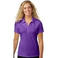 thumbnail image 1 of Womens Performance Moisture-Wicking Polo Shirt, Medium Purple, 1 of 5