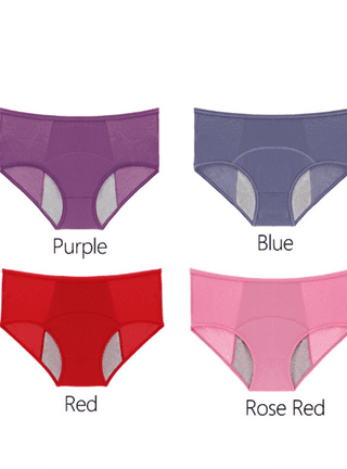 MOONTHLIES Period Underwear for Women, High Waist Brief Menstrual  Panties for Adult, Teens, Girls, Plus Size (Black / 1 pair, XL) : Health &  Household