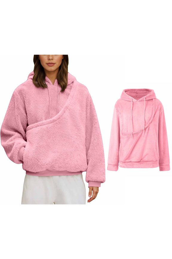 Womens Pet Pouch Hoodie Women Oversized Dog Holder Carrier Sweatshirt Fashionable Long Sleeve Oversized Pocket Dog Hoodie Fall Clothes