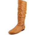 thumbnail image 1 of Womens Pettra Flat Knee-High Boots - Cognac, 1 of 4