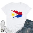 thumbnail image 1 of Womens Philippines Vintage T-Shirt White 4X-Large, 1 of 5