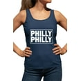 thumbnail image 1 of Womens Philly Philly Racerback Tank Top T-Shirt, 1 of 1