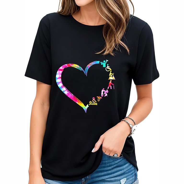 Womens Physical Therapy Squad Heart Physical Therapist PT Squad T 