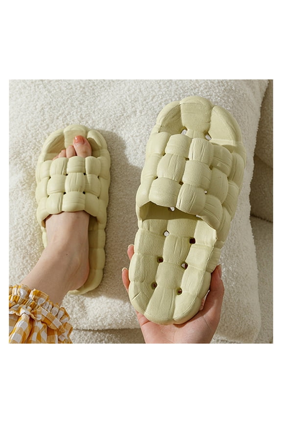 Womens Pillow Slides,Massage Bubble Slides Gym House Shower Bedroom Slippers Reflexology Stress Relief Sandals,Breathable Decompression Shoes Beach Non-Slip Shoes