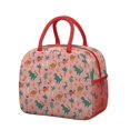 thumbnail image 1 of Womens Pink Colorful Dinosaurs Pattern Lunch Box for Work,Insulated Lunch Bag for Women,Loncheras Para Mujer,Leakproof Adult Lunch Bag for Work,Beach,Travel,Picnic,Camping, 1 of 7