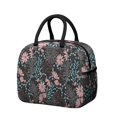thumbnail image 1 of Womens Pioneer Flower Floral Print Pattern Lunch Box for Work,Insulated Lunch Bag for Women,Loncheras Para Mujer,Leakproof Adult Lunch Bag for Work,Beach,Travel,Picnic,Camping, 1 of 7