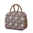 thumbnail image 1 of Womens Pioneer Flower Floral Print Pattern Lunch Box for Work,Insulated Lunch Bag for Women,Loncheras Para Mujer,Leakproof Adult Lunch Bag for Work,Beach,Travel,Picnic,Camping, 1 of 7