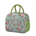 thumbnail image 1 of Womens Pioneer Flower Floral Print Pattern Lunch Box for Work,Insulated Lunch Bag for Women,Loncheras Para Mujer,Leakproof Adult Lunch Bag for Work,Beach,Travel,Picnic,Camping, 1 of 7