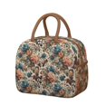 thumbnail image 1 of Womens Pioneer Flower Floral Print Pattern Lunch Box for Work,Insulated Lunch Bag for Women,Loncheras Para Mujer,Leakproof Adult Lunch Bag for Work,Beach,Travel,Picnic,Camping, 1 of 7